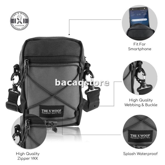 Tas Pria Slempang Taspria Selempang Taspriaselempang Tascowok Js5 WU840 The X Woof Tas Selempang Pri