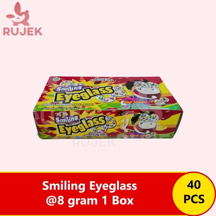 

Cokelat Kacamata Smiling Eyeglass