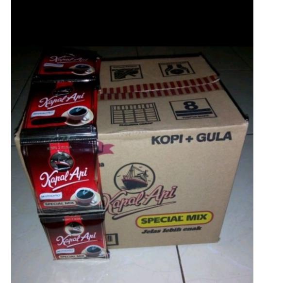 

69 KOPI KAPAL API SPECIAL MIX KOPI PLUS GULA 1 RENCENG ( 10 SACHET ) x21≦