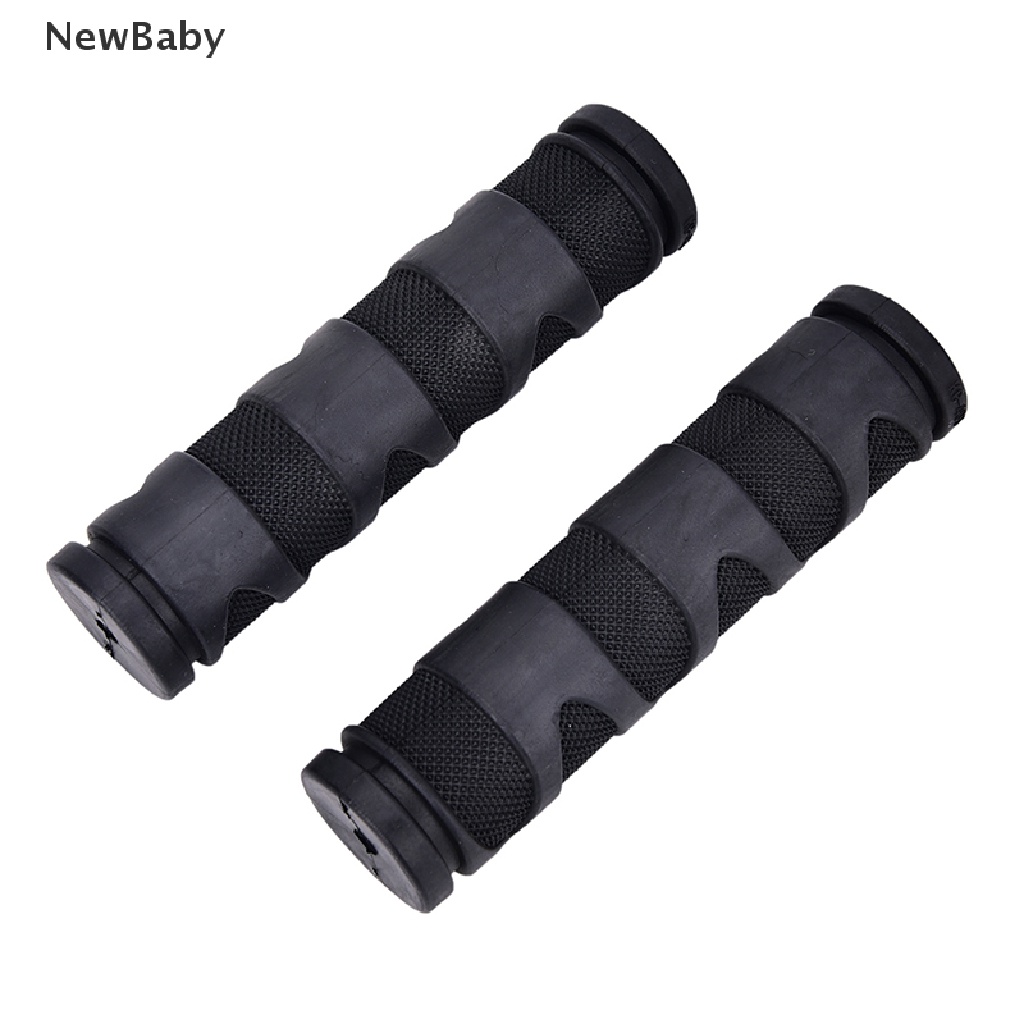 2pcs Grip Stang Sepeda Gunungskuter Bahan Karet