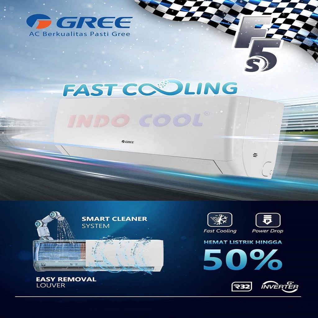 AC GREE INVERTER 1PK / 1 PK / GWC-09F5S