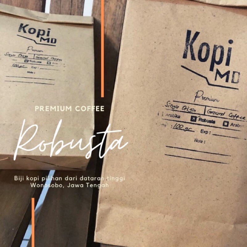 

Kopi Premium – Kopi MD – Robusta 100gr