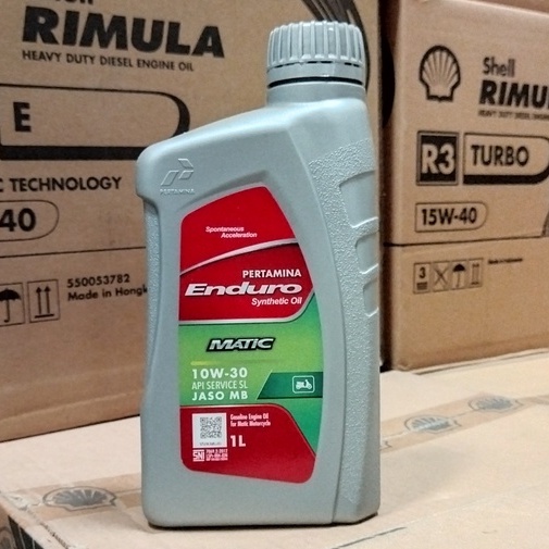 OLI MESIN MOTOR MATIC PERTAMINA ENDURO MATIC 10W-30 1 LITER