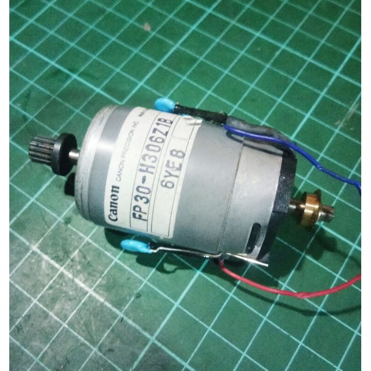 mini motor as double  24vdc - 5000rpm motor canon