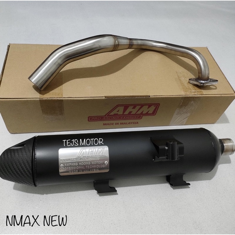 knalpot yamaha all new nmax 155 2020 ahm knalpot ahm nmax 155 2020 made in malaysia