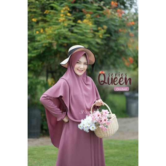 Queen Series by Shalihah.looks Gamis Premium (Griya Sandang)