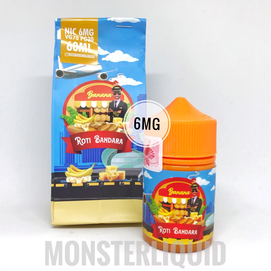 ROTI BANDARA V2 BANANA CHEESE BY JAVA JUICE 6MG 60ML