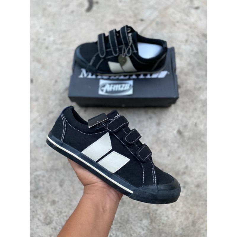 MACBETH ELIOT VELCRO BLACK CEMENT