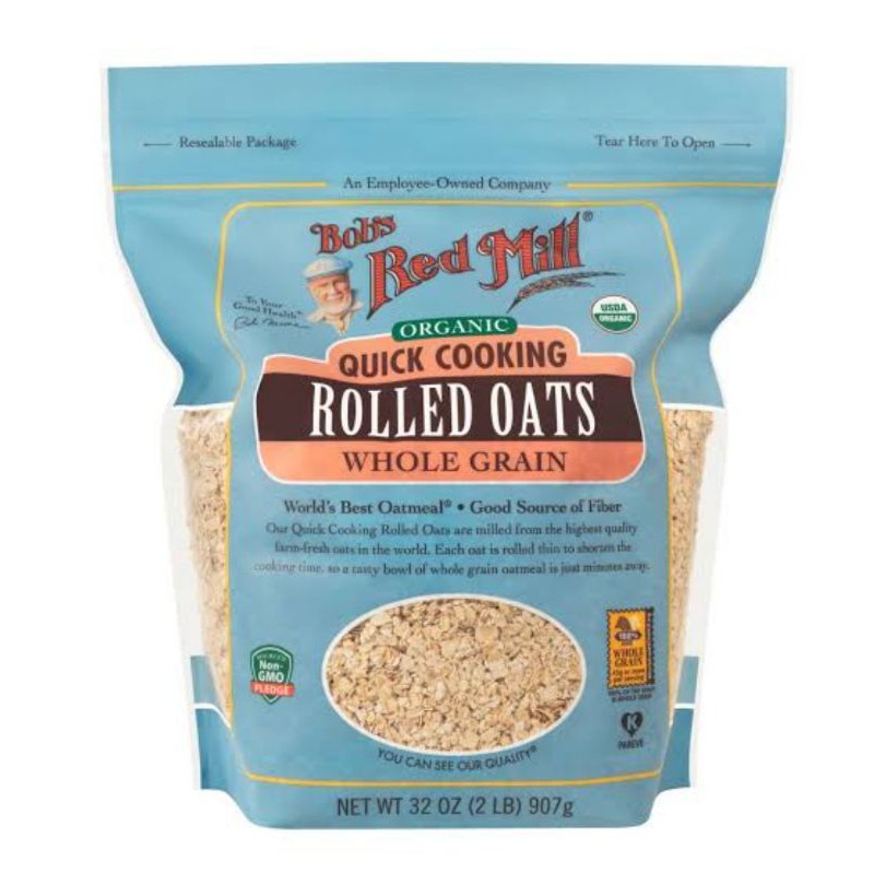 

Bob's Red Mill - Organic Quick Cooking Rolled Oats 907gr/Import