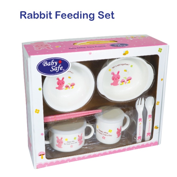 Baby Safe Feeding Set Rabbit FS606