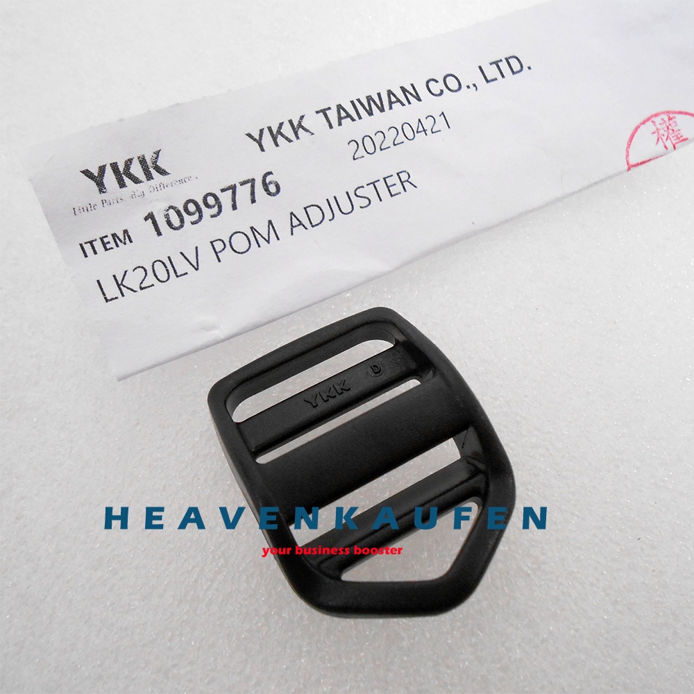 Ring Tangga / Adjuster Ring Jalan Tali Tas Ransel 2 cm YKK Poly Acetal Kuat Kokoh High Quality