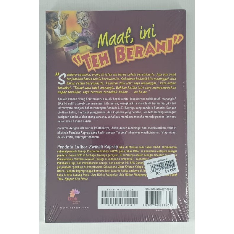 

Maaf, Ini Teh Berani