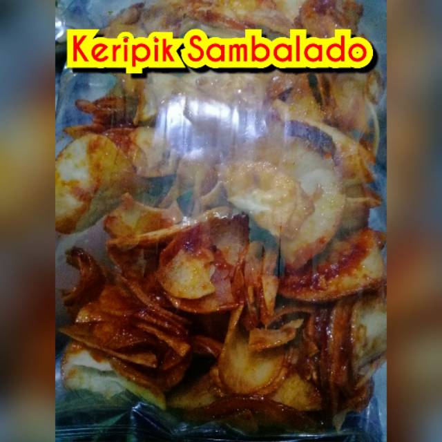 

Keripik singkong sambalado