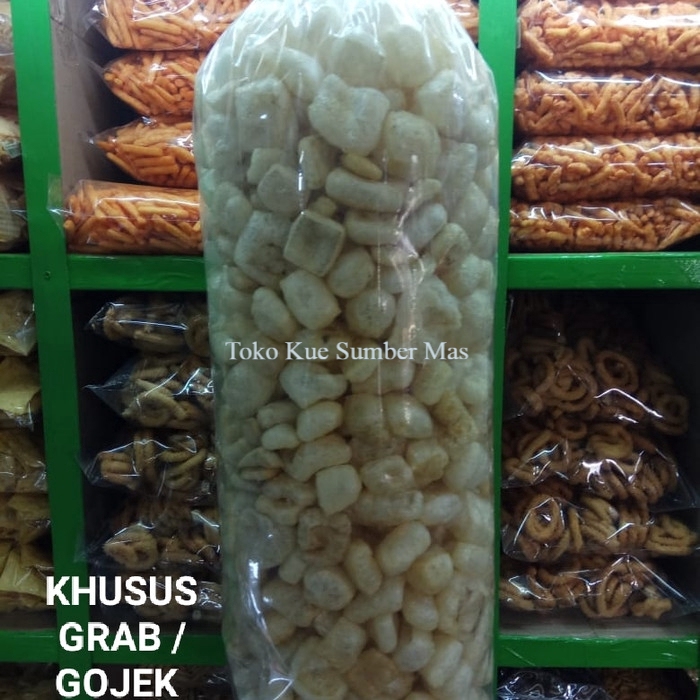 KERUPUK KULIT 1 KG / MURAH ENAK HALAL / KRUPUK JANGEK / RAMBAK