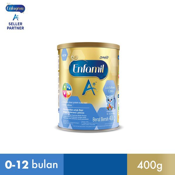 Enfamil A+ LactoFree 400 gr susu formula