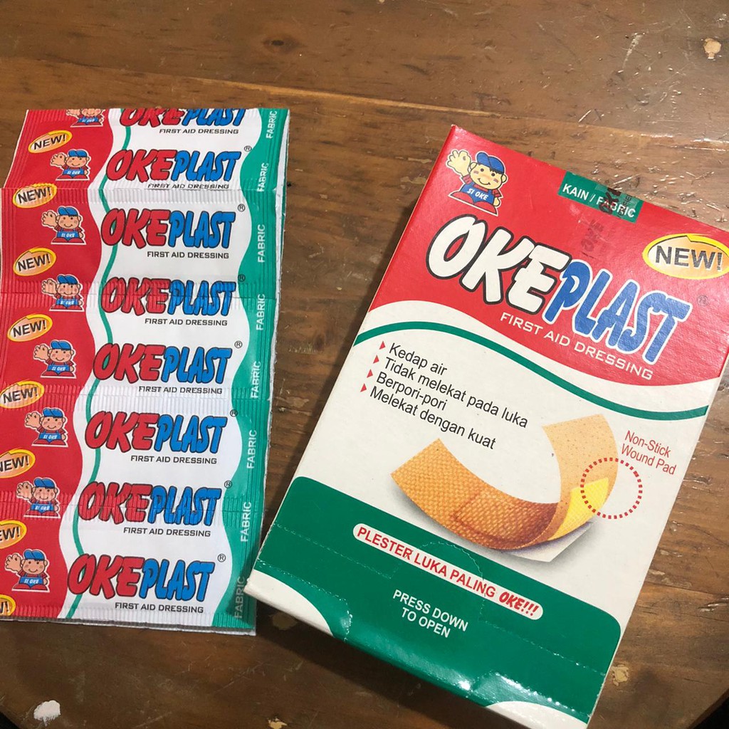 PLESTER OKEPLAST 1BOX ISI 100 STRIPS