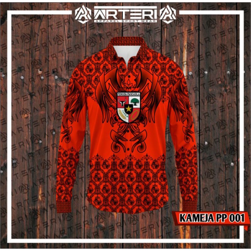 RTE kemeja pemuda Pancasila batik
