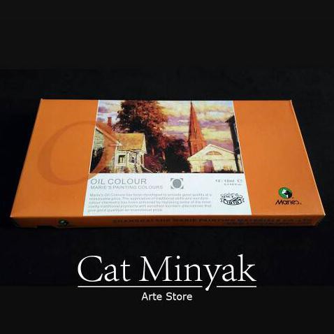 

Ibarul Cat Minyak Set 12 Warna