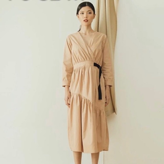 Sovi atelier x Mmehuillet soleil earthy cream XS patricia stephanie