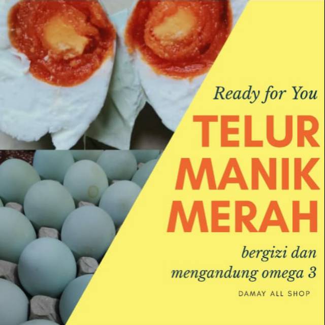 

Telor Asin Manik Merah