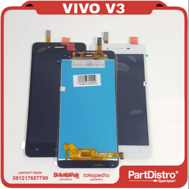 LCD VIVO V3+TS ORI WHITE