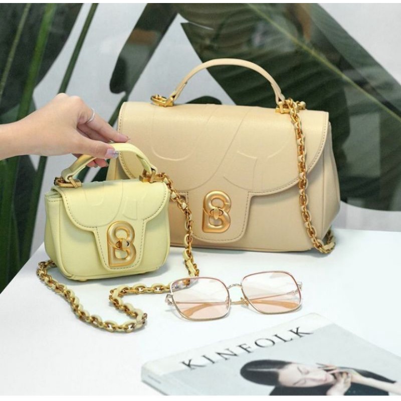 ALMA FLAP BAG BUTTONSCARVES MICRO