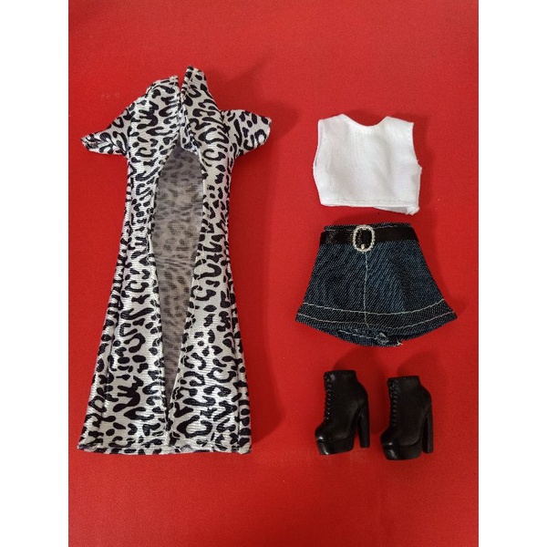 set baju  barbie boneka pivotal 30cm