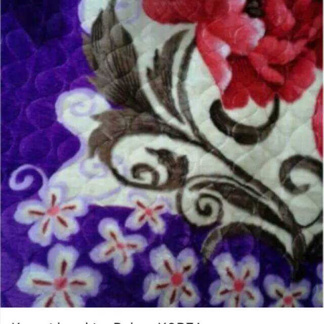 Karpet KOREA Karakter Motif Bunga