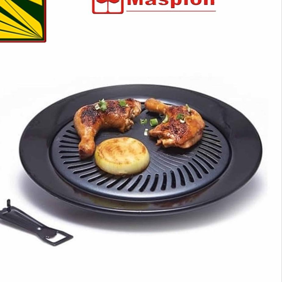 Sangat Nyaman Maxim Ultra Grill Original Alat Panggang Pemanggang Grill Daging Sate Ayam Bakar Max Shopee Indonesia