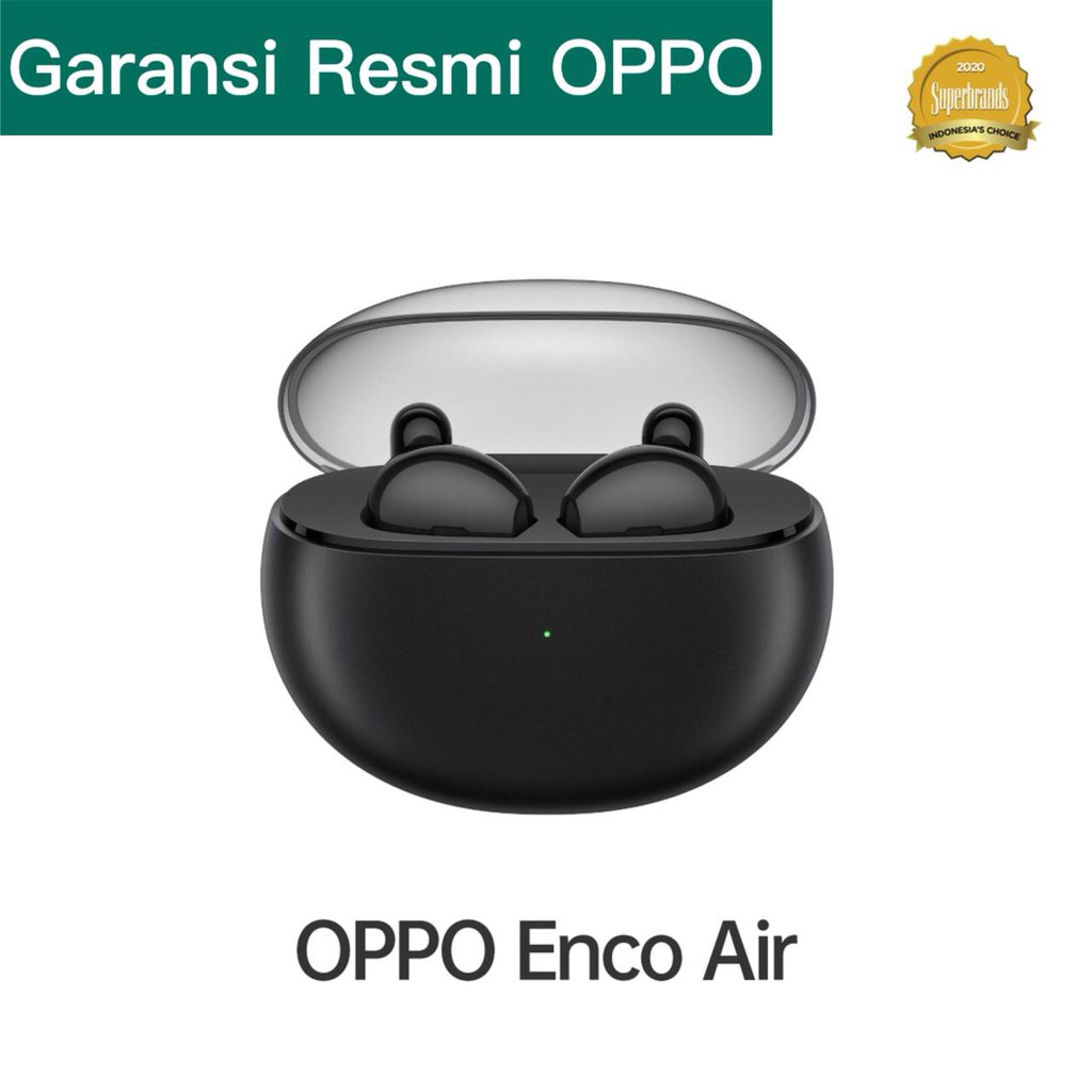 OPPO ENCO AIR TRUE WIRELESS AIRBUDS 24 Hours Total Battery Life, GARANSI RESMI OPPO