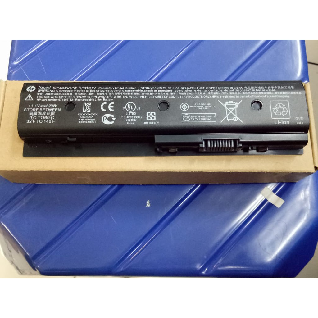 Baterai Batre Laptop Original HP Pavilion dv6-7000 dv6-7200 dv7-6c00 dv7-7100 dv7-7200 m6-100 Series