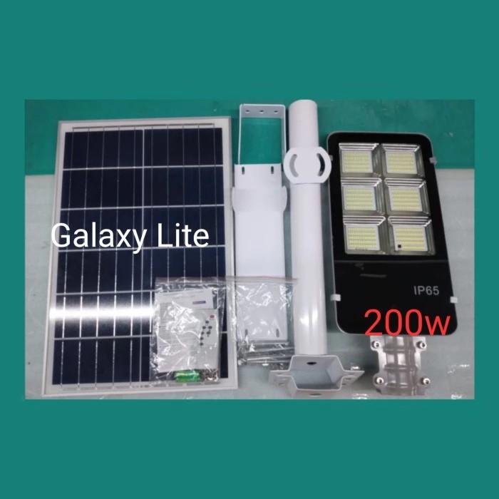 Jual Lampu Jalan Solar Cell Led 200w Tanpa PIR Motion Sensor | Shopee ...