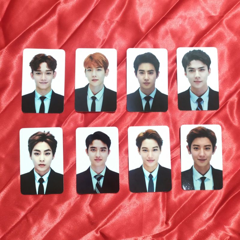 PHOTOCARD EXO EXPLORATION FORTUNE CARD JASMER TIHOL TIKET HOLDER[UNOFFICIAL]
