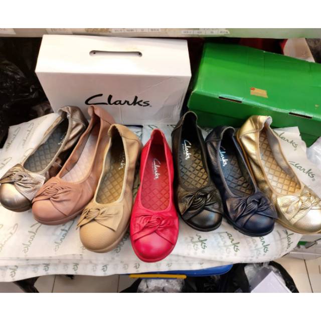 Sepatu Wanita clarks radial ulir/ best seller / sepatu kulit