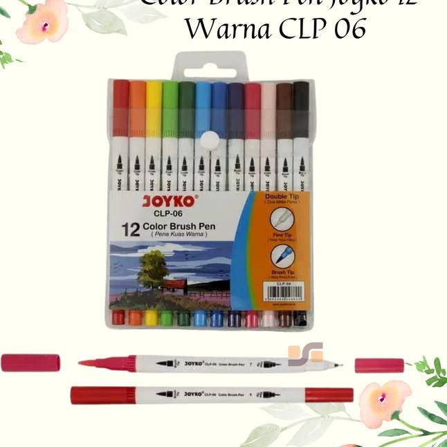 

Paling Disukai-573 Color Brush Pen Joyko 12 Warna CLP 06 Harga Grosir ATK Terdekat 2020