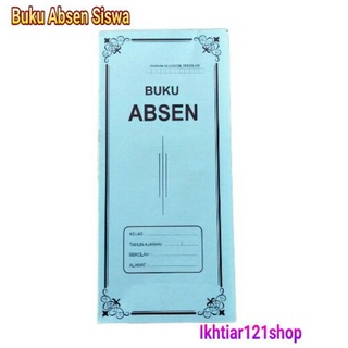 Buku Absen Murid/ Buku Absen Siswa Grosir Satuan | Shopee Indonesia