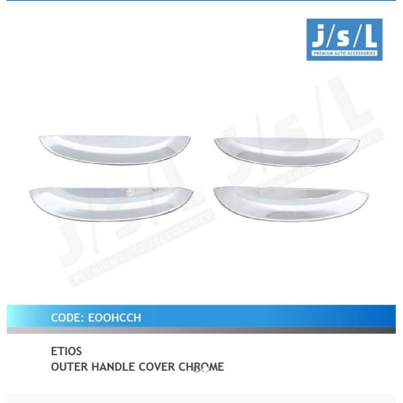 cover outer chrome Etios jsl