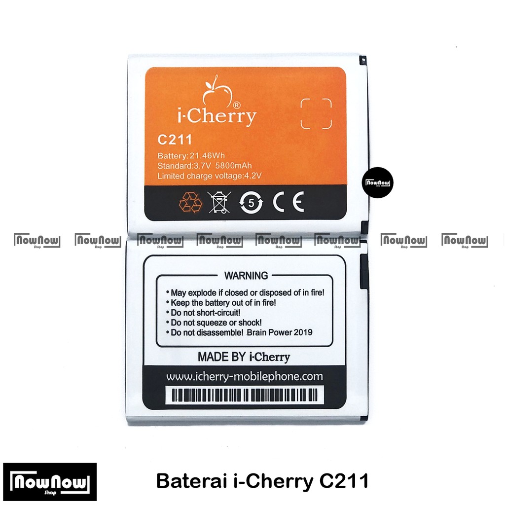 Baterai i-Cherry C211 Macan Double Power Batre Batrai Battery HP iCherry iChery