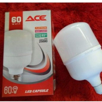 Lampu Led CAPSULE ACE 60 Watt Led Tabung Jumbo Bergaransi 60Watt