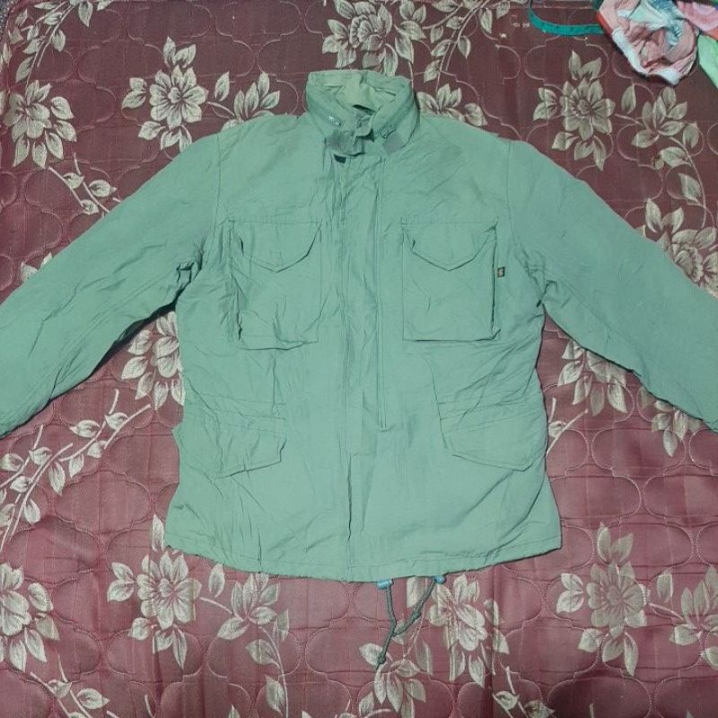 jaket parka Alpha industries M65 original made in vietnam