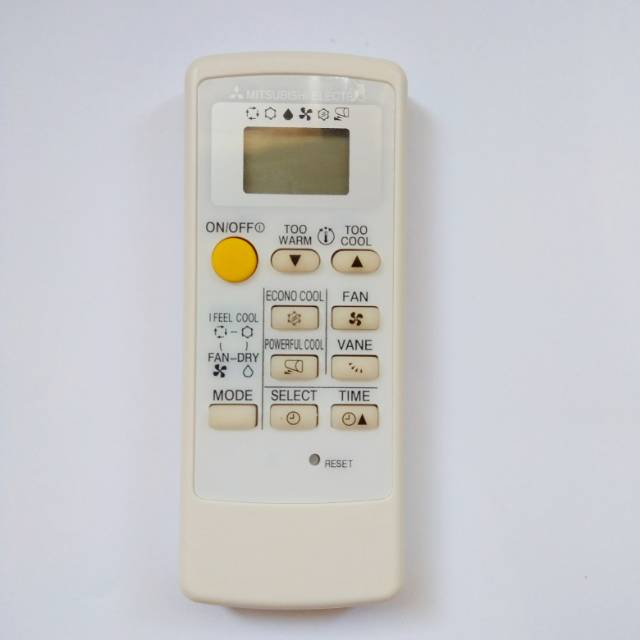 REMOT / REMOTE AC MITSUBISHI MP07A ORIGINAL PABRIK