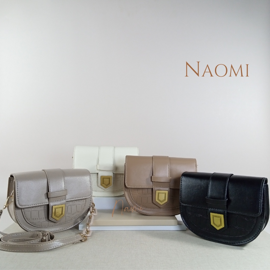 NAOMI - SALE Chyntia Sling Bag Import Wanita - Tas Slempang - Tas Wanita Kulit Sintetis Murah Terjangkau - Tas Wanita - Tas Naomi - Naomi Bag
