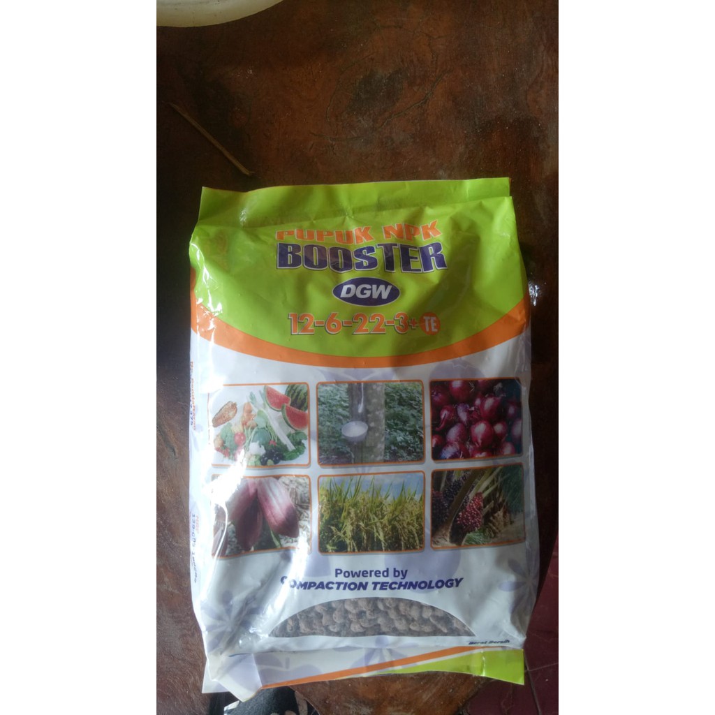 dgw_NPK_BOOSTER_Pupuk_Tanaman_Pertanian_NPK_Booster_DGW_12-6-22-3+TE_1_kg_kemasan_pabrik