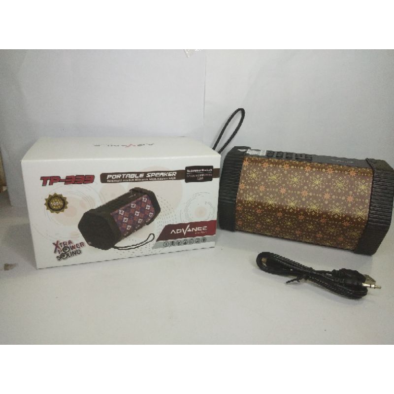 Speaker Advance TP333 Bluetooth Portable
