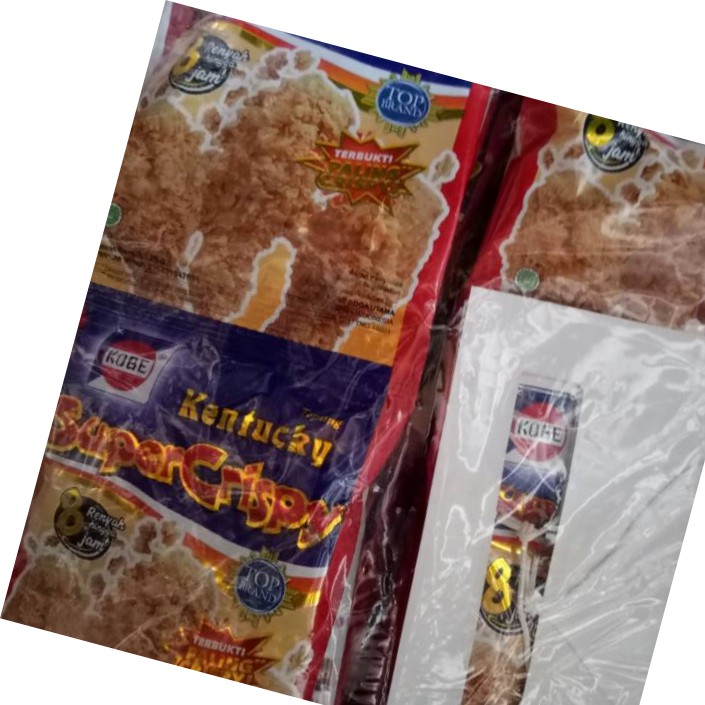 

Tepung kentucky kobe 80g pergantung isi 10pcs