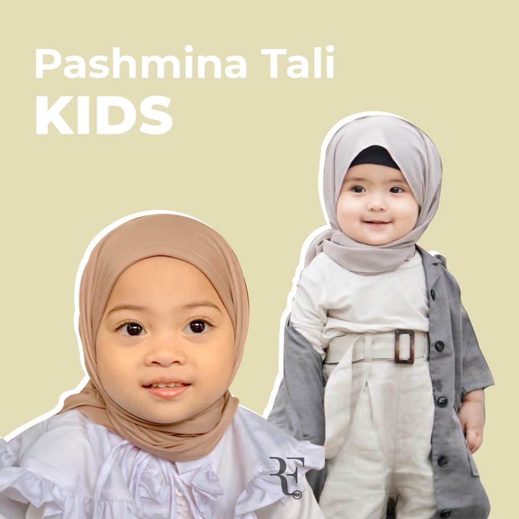 Hijab PASHMINA Tali Anak Perempuan / Kerudung Anak Perempuan !! TERLARISS