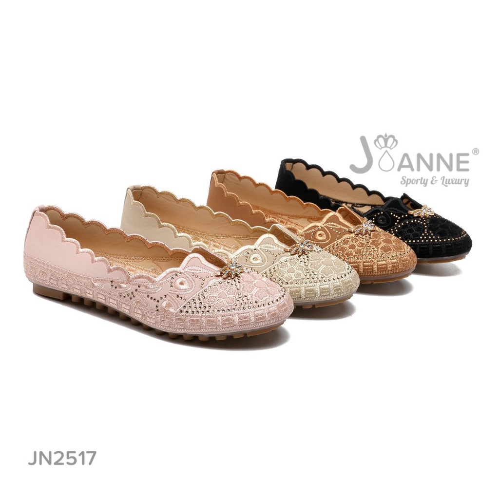 JOANNE Loafers Shoes Sepatu Kerja #JN2517 ORIGINAL