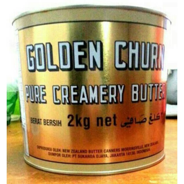 

BUTTER GOLDEN CHURN 2Kg CARTONAN