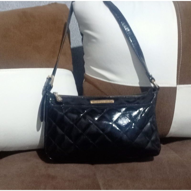 Tas Preloved atau Second atau Monza Pesta hitam brand Paul Frank