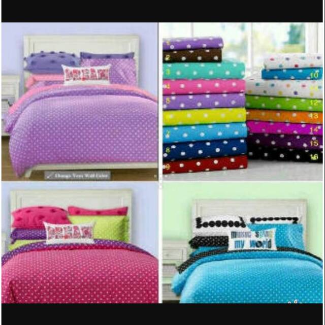 Sprei STAR Polkadot / polos